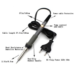 60W - soldering iron - temperature adjustableSoldering Irons