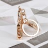 Rhinestone & crystal handbag - keychain
