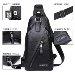 Men's Genuine Leather Crossbody BagBags
