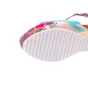 Flower pattern wedge heel sandalsSandals