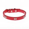 5 Colors Pet Dog Adjustable Collar Durable PU LeatherCollars & Leads