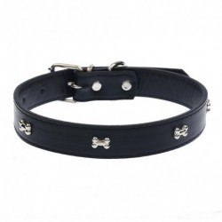 5 Colors Pet Dog Adjustable Collar Durable PU LeatherCollars & Leads