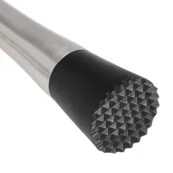 Cocktail fruit muddler - stainless steel bar mixer - crusherBar supply