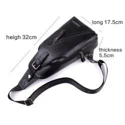 Men's Genuine Leather Crossbody BagBags