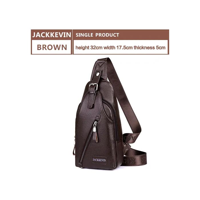 Men's Genuine Leather Crossbody BagBags