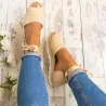 Ankle strap flat sandals