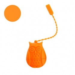Silicone owl tea bags filter infuser