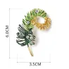 Crystal Pine tree broochBrooches