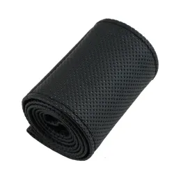 Leather car steering wheel coverSteering wheel covers