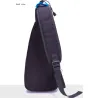 Waterproof nylon chest shoulder bag backpack unisex