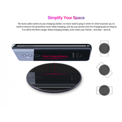 Samsung Galaxy S9 S8 S7 iPhone 8 / X / 8 Plus UMIDIGI Q1 15W wireless fast charger