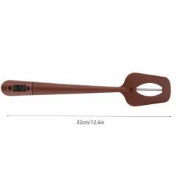 Digital LCD silicone spatula thermometerBakeware
