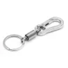 Stainless steel carabiner clip keychain - keyringKeyrings