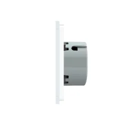 220 - 250V wall crystal glass touch switch panel
