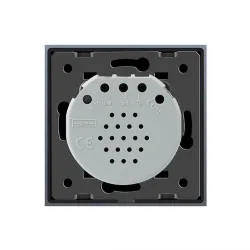 220 - 250V wall crystal glass touch switch panel