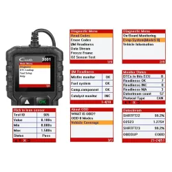 X431- 3001 full OBD2 OBDII read codes - car diagnostic scanDiagnosis