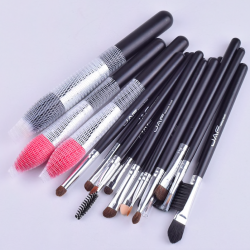 Super soft natural hair professional makeup brush set 18 pcsBrushes