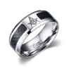 Stainless steel masonic symbol ring