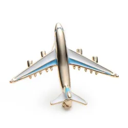 Jumbo airplane - broochBrooches