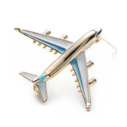 Jumbo airplane - broochBrooches
