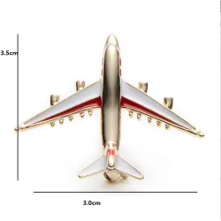 Jumbo airplane - broochBrooches