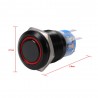 19mm 12V LED car waterproof self-locking latch push button switchSwitches