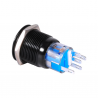 19mm 12V LED car waterproof self-locking latch push button switchSwitches