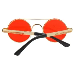 Round vintage steampunk sunglasses unisex