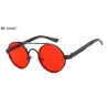 Round vintage steampunk sunglasses unisex