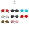 Round vintage steampunk sunglasses unisex