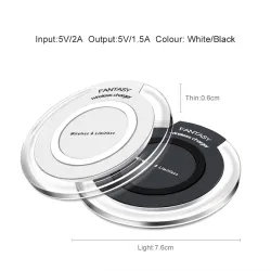 iPhone X 6 6S 7 8 Plus & Android universal Qi wireless charger