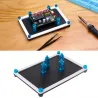 EleksMaker EleksFix & 4 pillars magnetic PCB board support frameSoldering