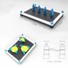 EleksMaker EleksFix & 4 pillars magnetic PCB board support frameSoldering