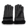 Genuine leather & cashmere & fur warm glovesGloves