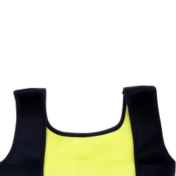 Neoprene body shaper training slimming vest with zipper