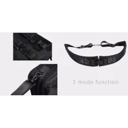 3 mode function backpack nylon waterproof shoulder bag