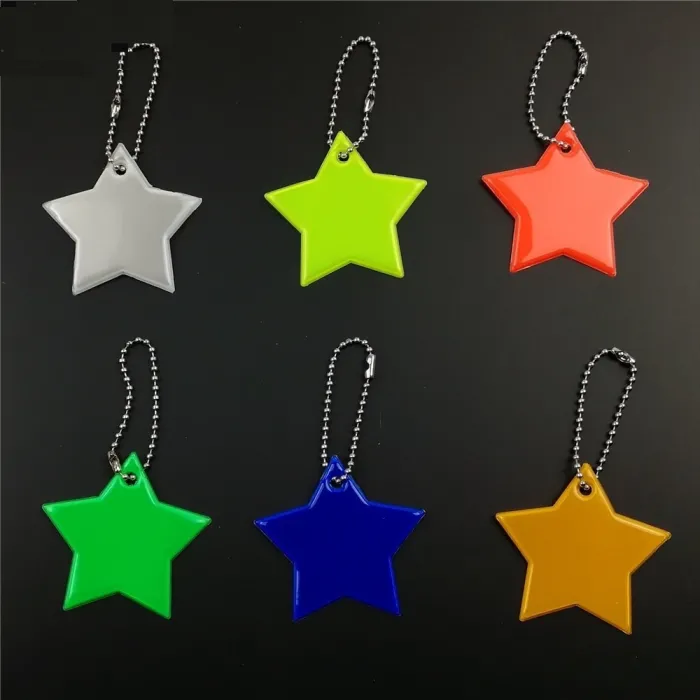 Reflective star - keychainKeyrings