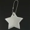 Reflective star - keychainKeyrings