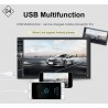 Bluetooth car radio - DIN 2 - 7'' Inch LCD touch screen - MP3-MP5 player - USB - MirrorLinkDin 2