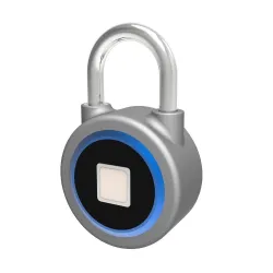 Padlock with fingerprint protection - Smart keyless entry - weatherproof - for Android & iOSHome security