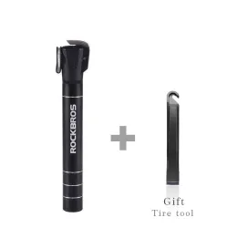 Mini portable aluminum bicycle pump