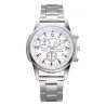 Analog quartz watch stainless steel