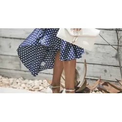 Fashion polka dot dress
