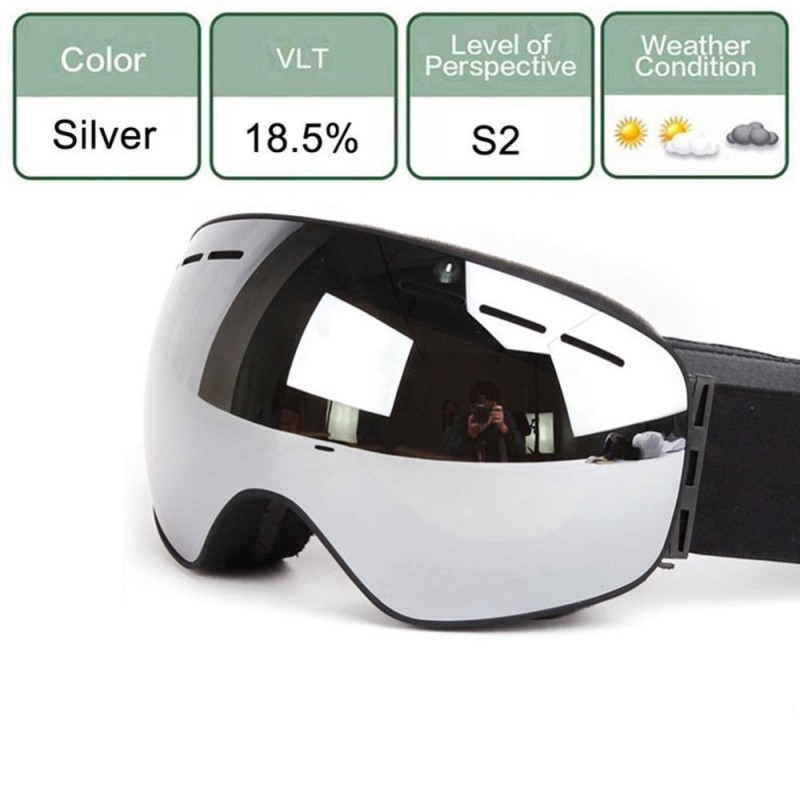 Ski - Snowboard Goggles - Double-layer - Anti-glare - Anti-fogEyewear