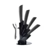 Ceramic knives set - peeler - holder