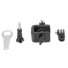 Skateboard motorcycle handlebar - rotated clamp mount - bracket holder for GoPro Hero ActionMounts
