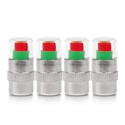 Tire pressure indicator - universal - car tire valve cap 4 pcsWheel parts