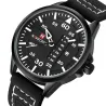 NAVIFORCE - leather band - quartz watch