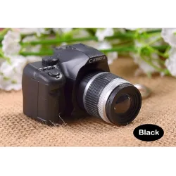 Camera keychain with flashing LED & soundKeyrings