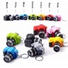 Camera keychain with flashing LED & soundKeyrings
